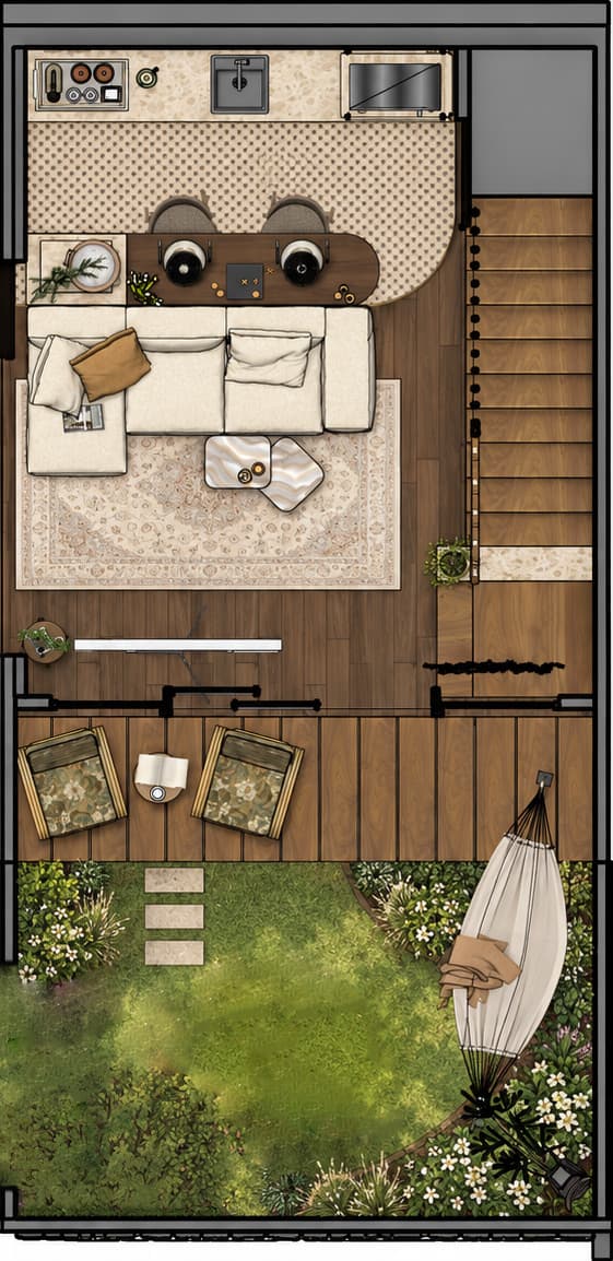 Plan of the Ground floor
